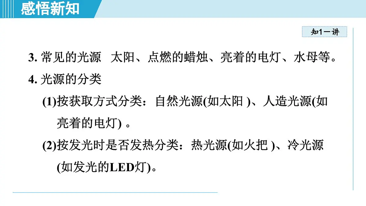 沪粤版八年级物理上册 3.1 光的传播与色散(第三章 光和眼睛 学习、上课课件)第5页