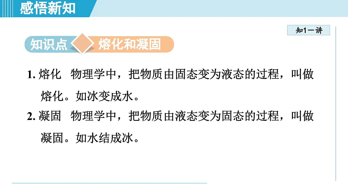 沪粤版八年级物理上册 4.3 熔化和凝固(第四章 物质的形态及其变化 学习、上课课件)第3页