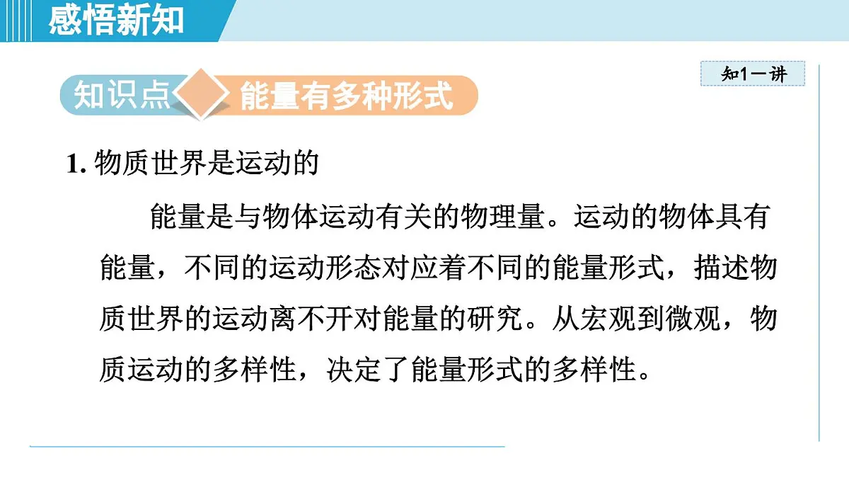 教科版八年级物理上册 2.4能 量(第2章 运动与能量 学习、上课课件)第3页