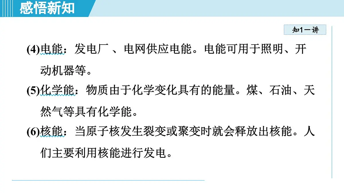 教科版八年级物理上册 2.4能 量(第2章 运动与能量 学习、上课课件)第6页
