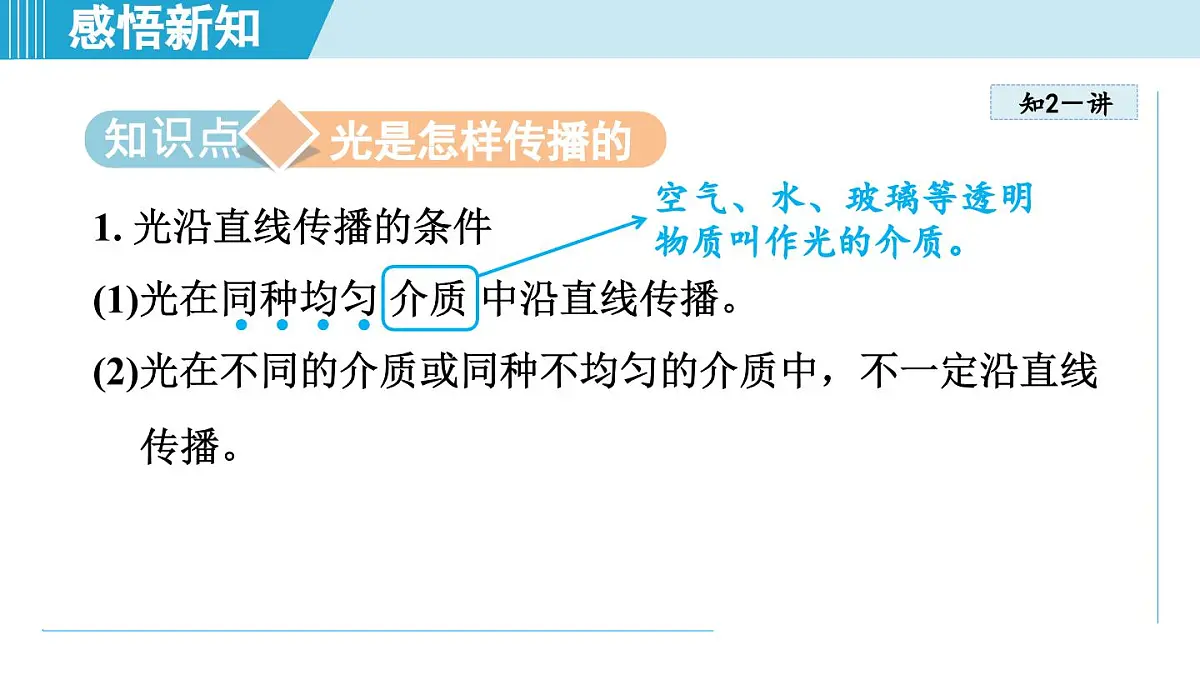 教科版八年级物理上册 4.1光的传播(第4章 光的世界 学习、上课课件)第8页
