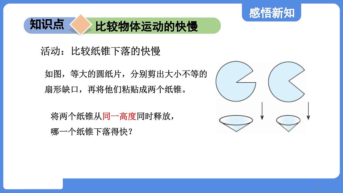 苏科版八年级物理上册 第五章 第二节 速度(学习、上课课件)第6页