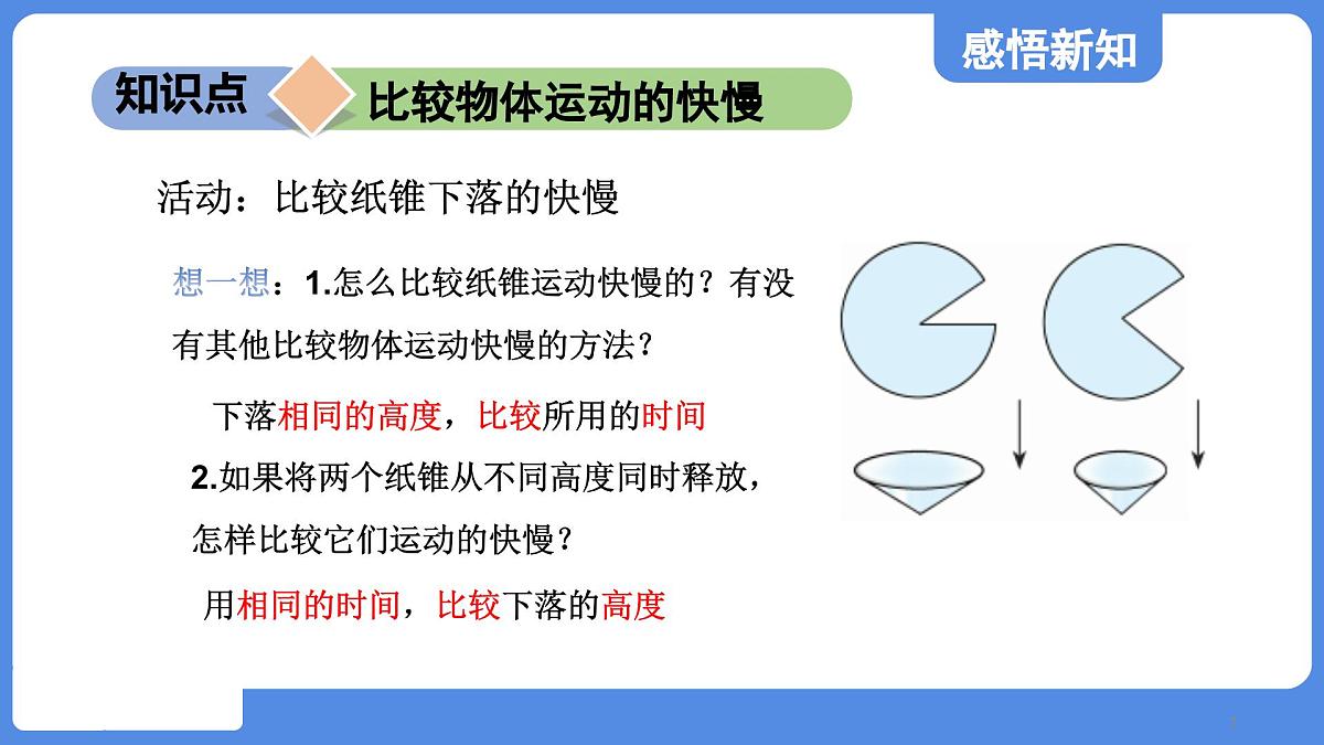 苏科版八年级物理上册 第五章 第二节 速度(学习、上课课件)第7页