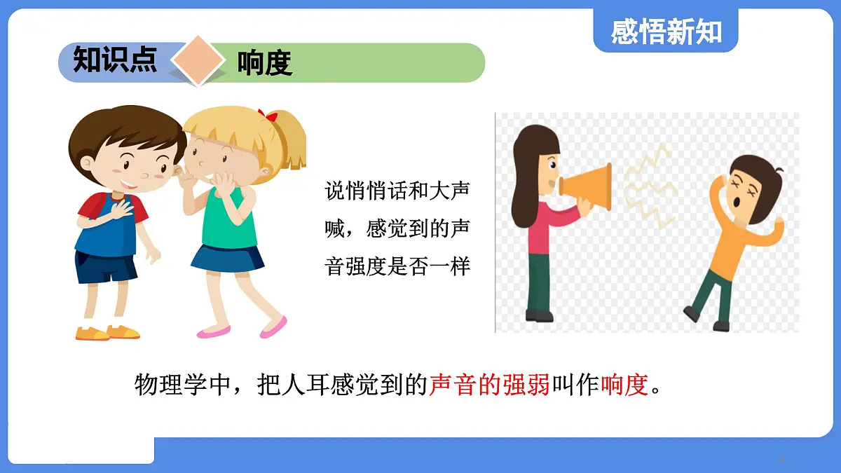 苏科版八年级物理上册 第一章 第二节 声音的特性(学习、上课课件)第4页