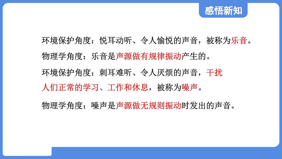 苏科版八年级物理上册 第一章 第三节 噪声及其控制(学习、上课课件)第5页