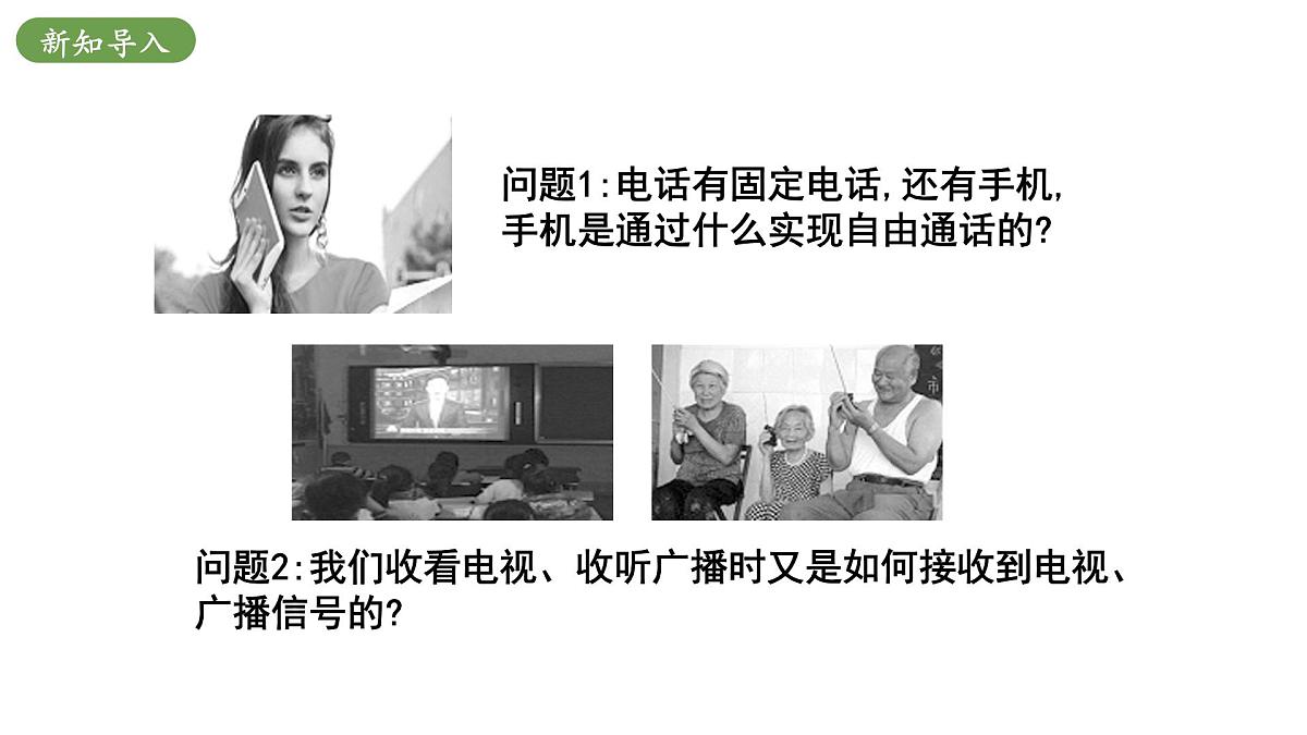 北师大版物理九年级全册 15.1《电磁波》课件第4页