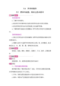 初中物理教科版（2024）八年级上册（2024）跨学科实践：地球上的水循环教学设计