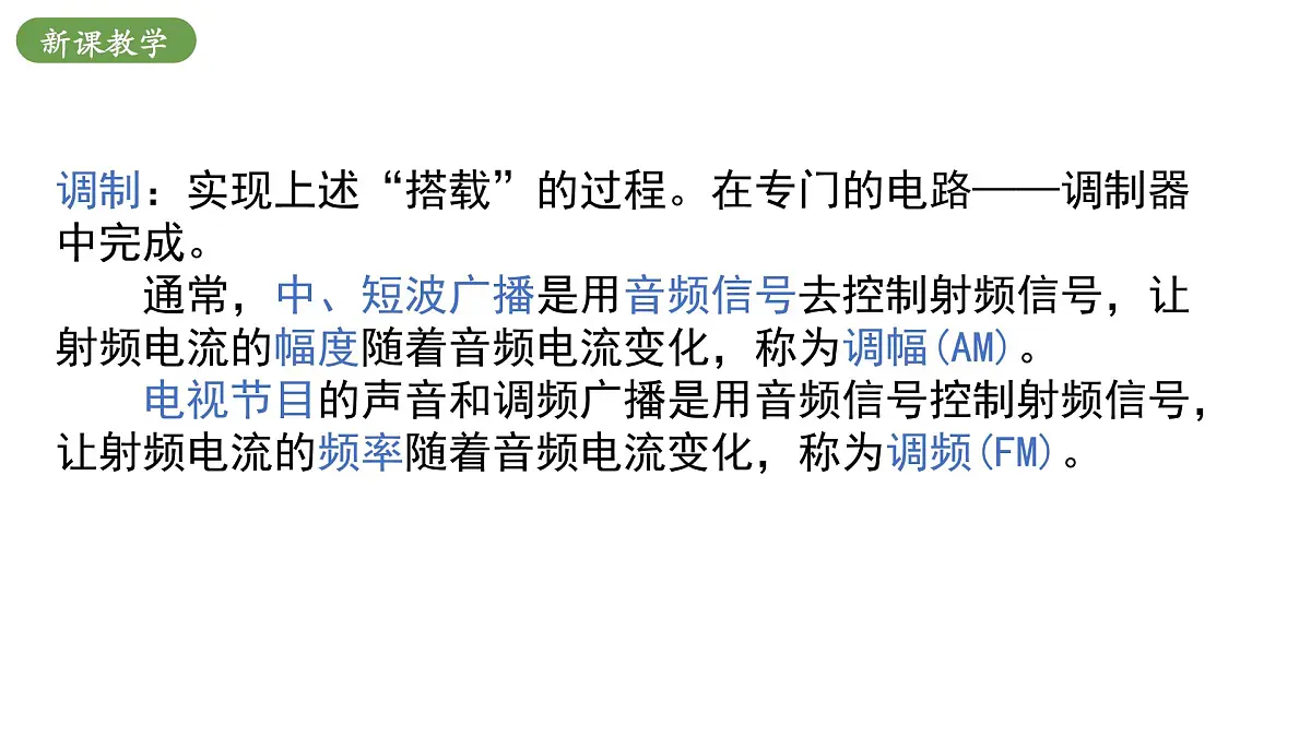 北师大版物理九年级全册 15.2《广播和电视》课件第6页