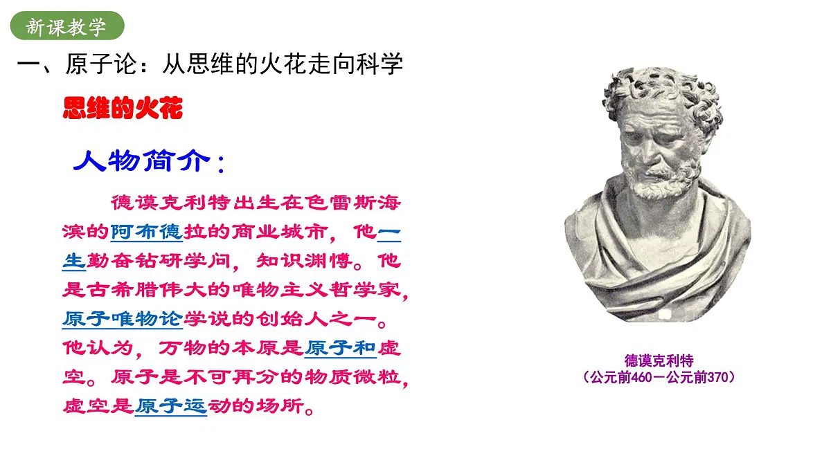 北师大版物理九年级全册 16.2《探索微观世界的历程》课件第5页