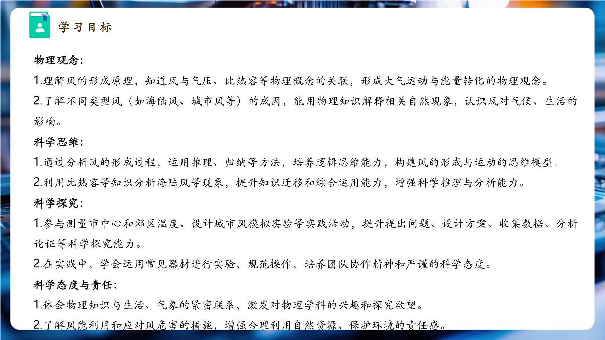 【大单元·任务式】《1.4 跨学科实践——风》大单元教学分课时课件(24页)第3页
