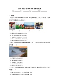 2025年四川省南充市中考物理试题（附答案解析）