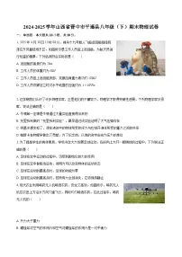 2024-2025学年山西省晋中市平遥县八年级（下）期末物理试卷-自定义类型