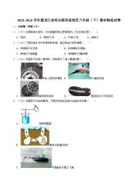 黑龙江省哈尔滨市南岗区2023-2024学年八年级下学期期末物理试卷