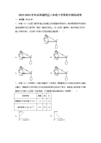广东省深圳福田区2023-2024学年八年级下学期期中模拟物理试卷