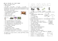 人教版九年级期中物理考试试卷(含答案）