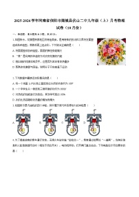 2025-2026学年河南省信阳市商城县伏山二中九年级（上）月考物理试卷（10月份）-自定义类型