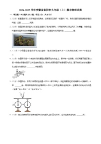 安徽省阜阳市九年级上学期期末物理试卷-A4
