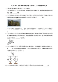 安徽省阜阳市九年级上学期期末物理试卷-A4