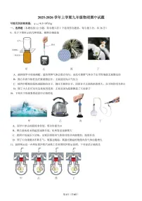 湖北省武汉市东西湖区2025-2026学年九年级上学期期中考试物理试卷