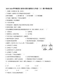 2025-2026学年黑龙江省佳木斯市富锦市九年级(上)期中物理试卷-自定义类型