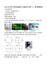 2025-2026学年上海市浦东新区18校联考九年级（上）期中物理试卷