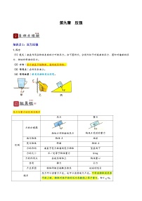 2026届中考物理一轮复习精讲精练专题09  压强（2份，原卷版+解析版）
