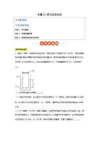 专题10 浮力及其应用（全国通用）-【习题+答案】2025年中考物理真题分类汇编