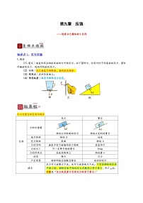 中考物理一轮复习精品讲义专题09  压强（2份，原卷版+解析版）