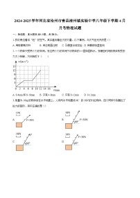 2024-2025学年河北省沧州市青县清州镇实验中学八年级下学期4月月考物理试题-自定义类型