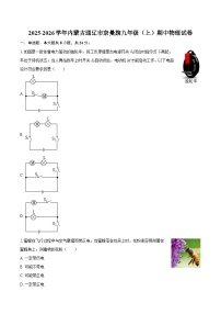 2025-2026学年内蒙古通辽市奈曼旗九年级（上）期中物理试卷-自定义类型