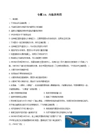 2025年中考物理一轮复习专题14：内能的利用 练习 （含答案+解析）