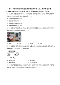 2024-2025学年甘肃省定西市渭源县九年级（上）期末物理试卷(含详细答案解析)