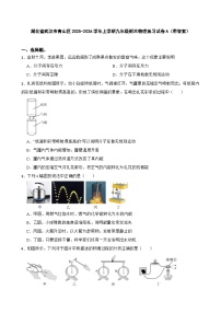 湖北省武汉市青山区2025-2026学年上学期九年级期末物理练习试卷A（带答案）