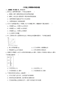 四川省绵阳市涪城区2025年八年级上学期期末物理试题附答案