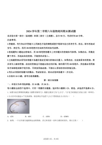 广东省广州市番禺区2024-2025学年八年级下学期期末考试物理试题（含答案）