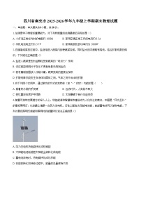 四川省南充市2025-2026学年九年级上学期期末物理试题-自定义类型