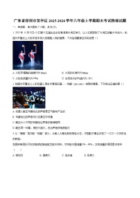 广东省深圳市龙华区2025-2026学年八年级上学期期末考试物理试题-自定义类型
