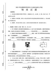 河南省南阳市唐河县2025-2026学年九年级上学期2月期末物理试题