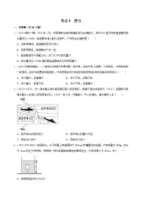 2025年福建各地市中考物理模拟题分类精选考点9 浮力(Word版附解析)