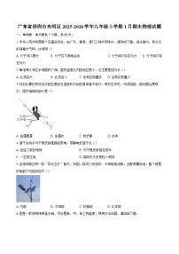 广东省深圳市光明区2025-2026学年九年级上学期1月期末物理试题-自定义类型