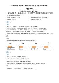 广东省东莞市常平镇八年级上学期11月期中物理试题（解析版）-A4