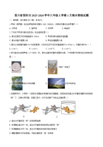 四川省资阳市2025-2026学年八年级上学期1月期末物理试题-自定义类型