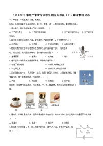 2025-2026学年广东省深圳市光明区九年级（上）期末物理试卷-自定义类型