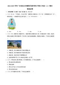 广东省汕头市潮阳区德兴育才学校八年级上学期期末物理试卷-A4