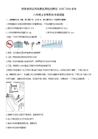 2025~2026学年陕西省西安市高新区某校创新班八年级上学期期末考试物理试卷（学生版）