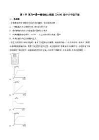人教版(2024)八年级下册(2024)浮力练习
