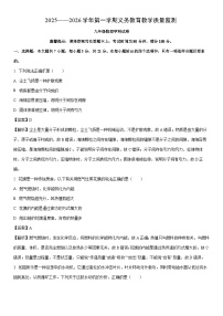2025-2026学年广东省揭阳市揭西县九年级上学期期末物理试卷（解析版）