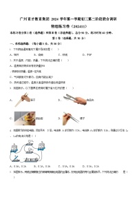 广东省广州市育才中学2024-2025学年九年级上学期期中考试物理试题（学生版）