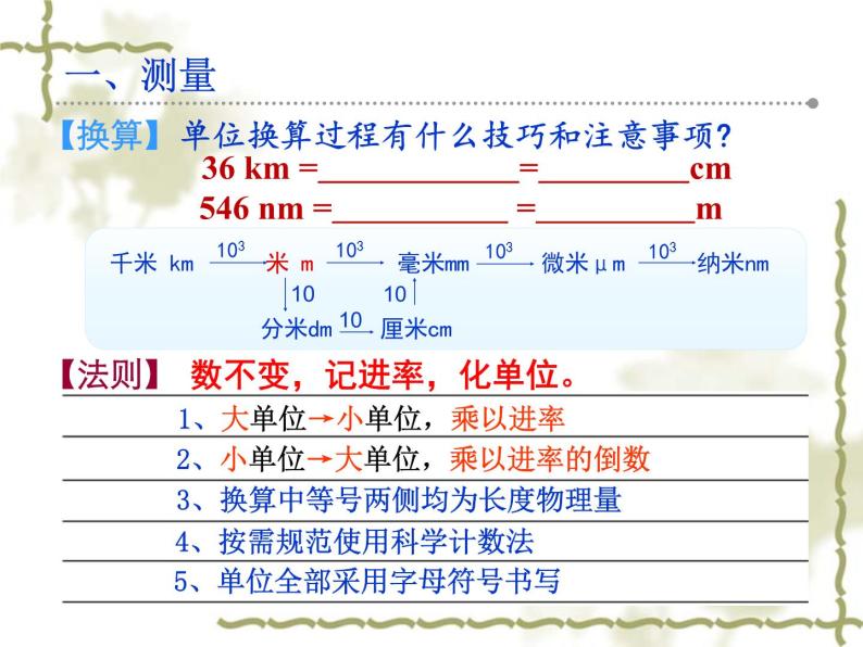 苏科物理八年级上册第五章1长度和时间的测量(共31张PPT)06