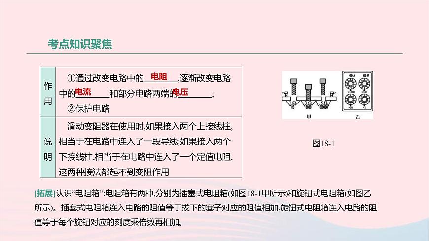 中考物理高分一輪單元復(fù)習(xí)18電壓 電阻 課件（含答案）第8頁